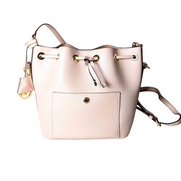 Michael Kors Greenwich Light Pink Bucket Bag - Picture 2 of 7